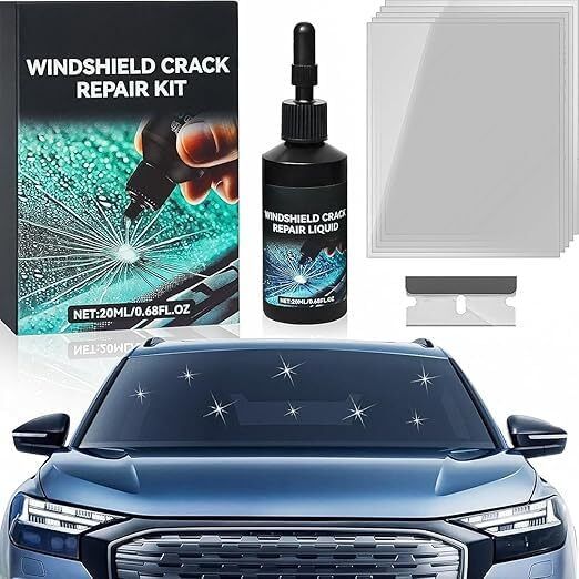 Car Windscreen Repair Kit,Car Windshield Crack Scratch Resin Repair Tool Windshield Repair Kit-image-20