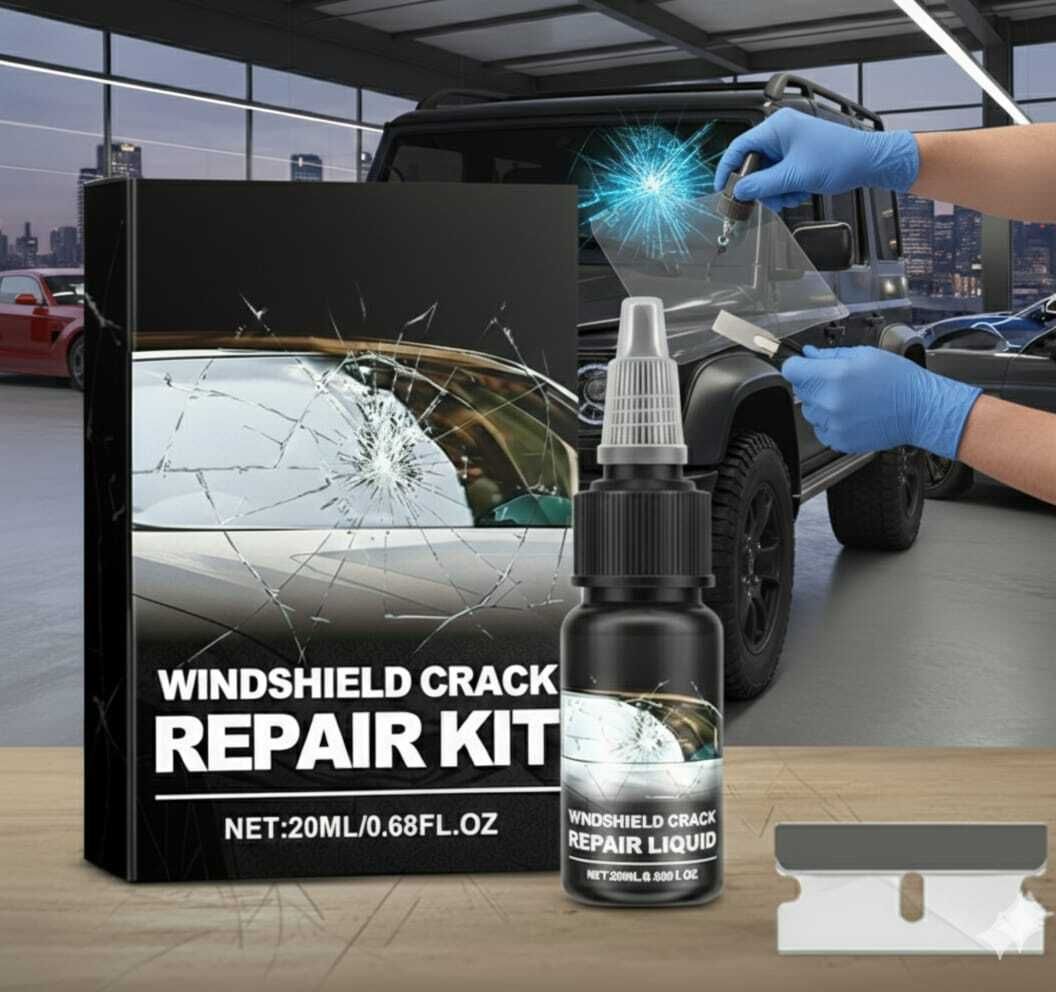 Windshield Crack Repair Kit - MASTER Windshield Repair Kit-image-17