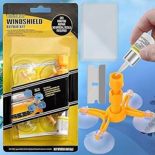Glass Crack Repair Set, Windshield Repair Kit, Windshield Crack Repair Kit Windshield Repair Kit