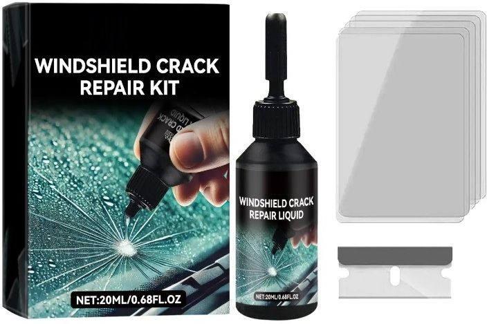 Automotive Windshield Crack Repair Kit, Glass Crack Repair Kit Windshield Repair Kit-image-14