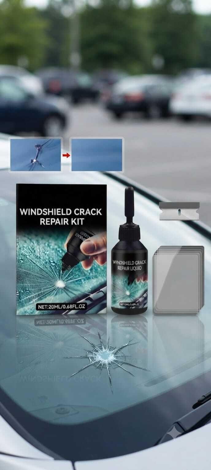 vt enterprise Professional Windshield Mender Set Windshield Repair Kit-picture-20
