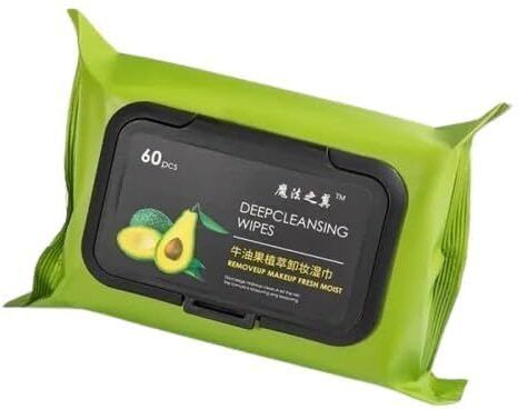 Avocado Moisturizing Deep Cleasing Wipes || Makeup Remover Facial Wipes01 || Wipe Warmer