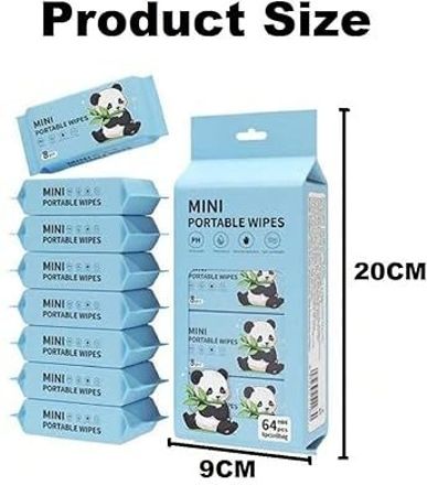 mcbazel Panda Mini Portable Baby Wet Wipes Wipe Warmer-picture-27
