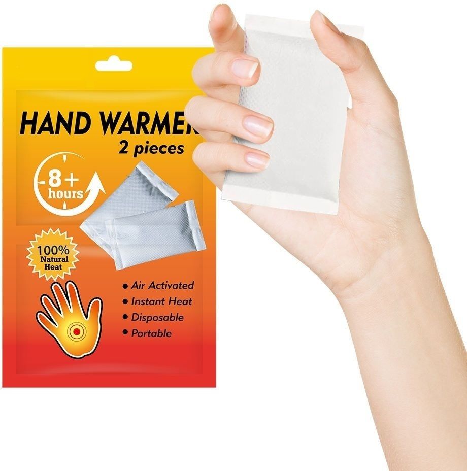 Self Heating Hand Warmer Pouch 2 Pair Wipe Warmer-image-14