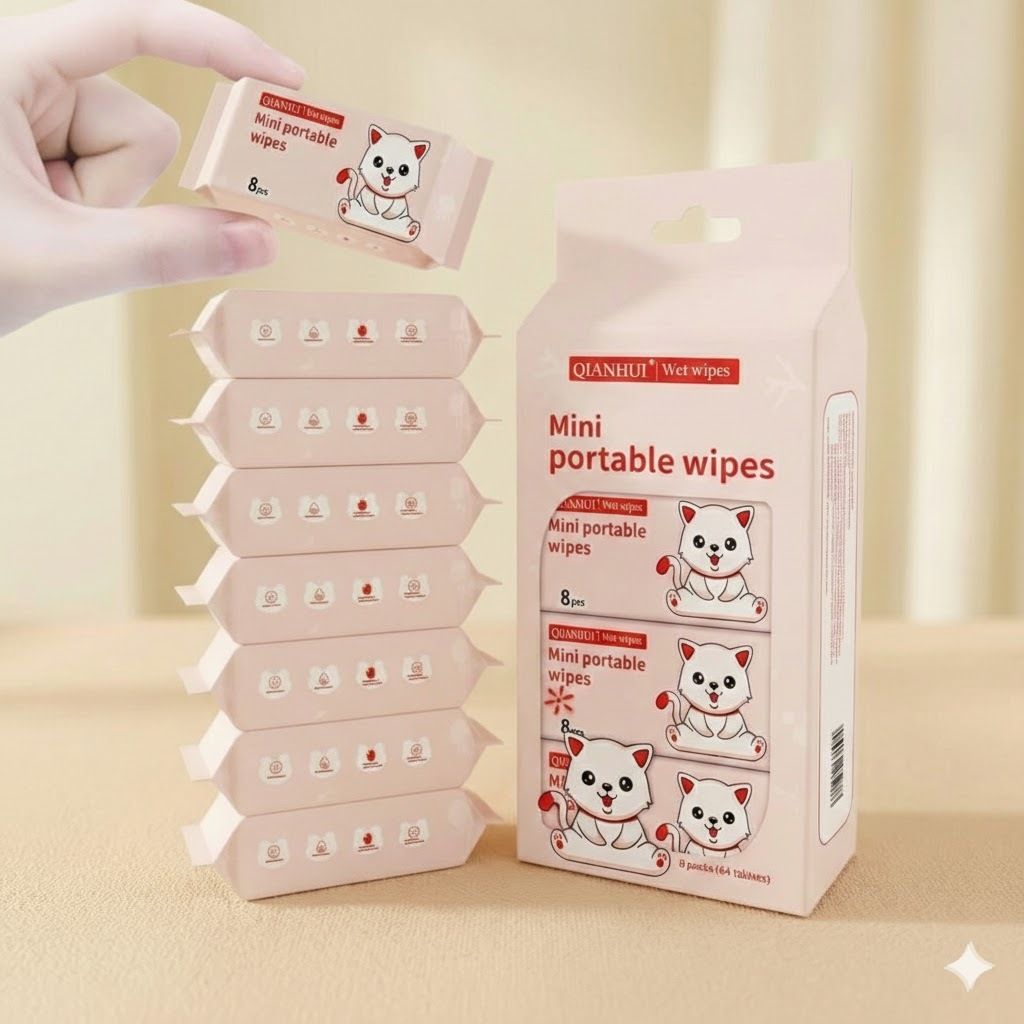 Hygienic Disposable Mini Wet Towels Wipe Warmer