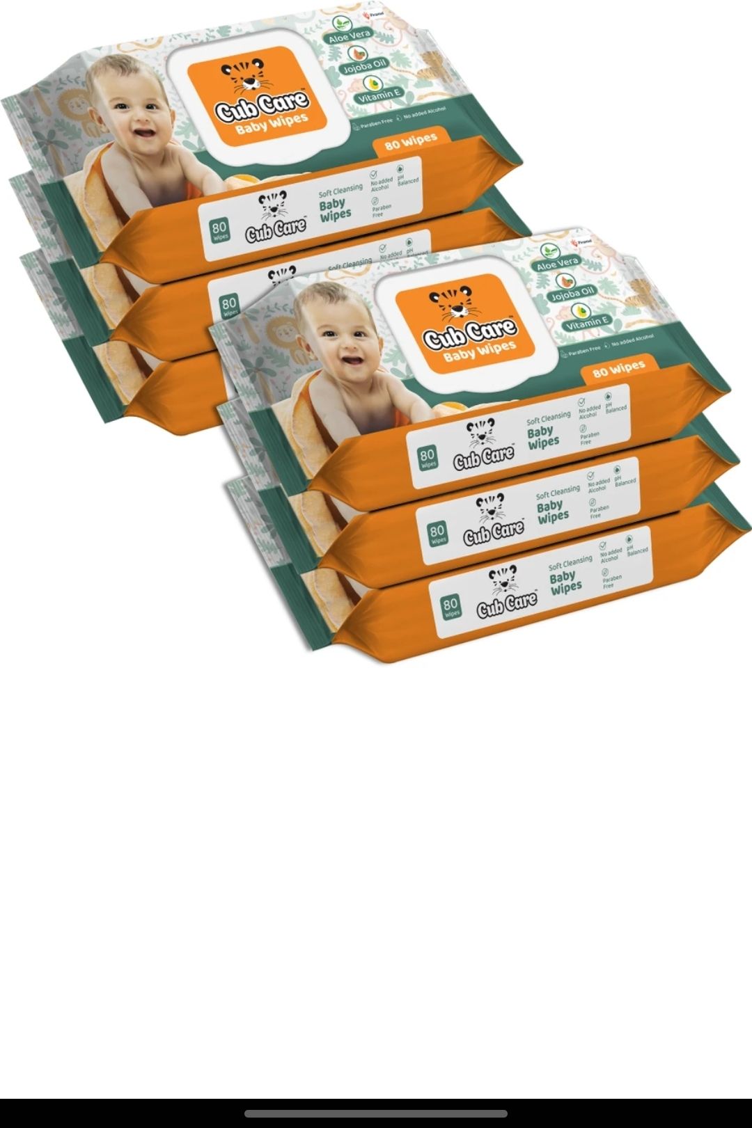 Cubcare Wipes ( pack of 6 )-image-24