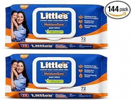 little's Baby Expert Care MoistureSure Wipes With Lid-picture-3