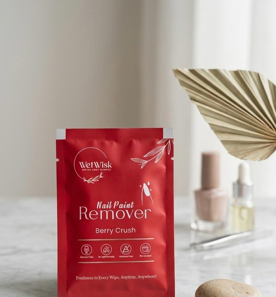 On-the-Go Nail Polish Remover Wipes (Pack of 50)-image-1