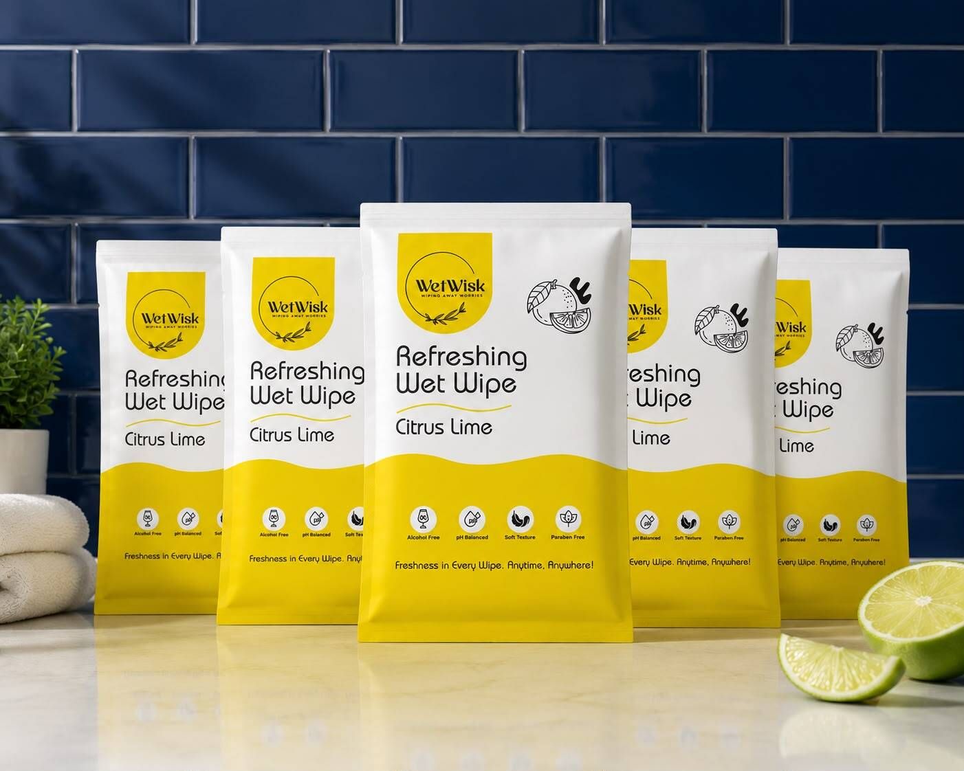Refresh+ Citrus Wipes-PCS 50-image-49