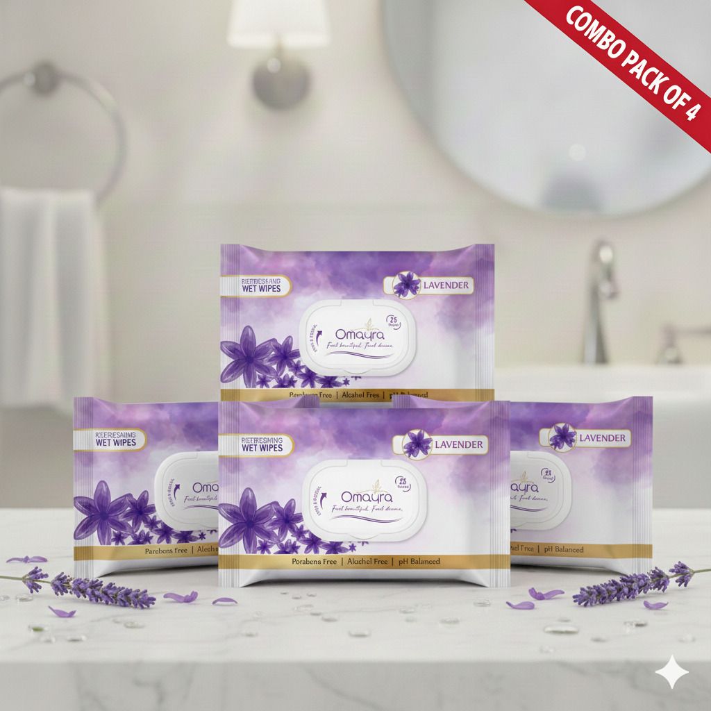 Soft Cleansing Baby Wipes with Lavender 100 Wipe With Lid