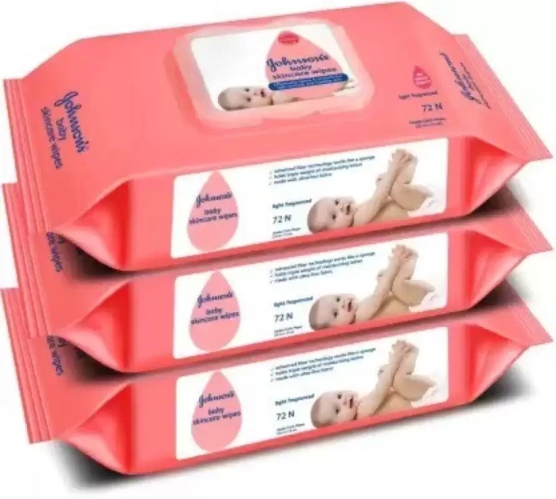 johnson's Baby Skincare Wipes with Lid - 216-picture-6