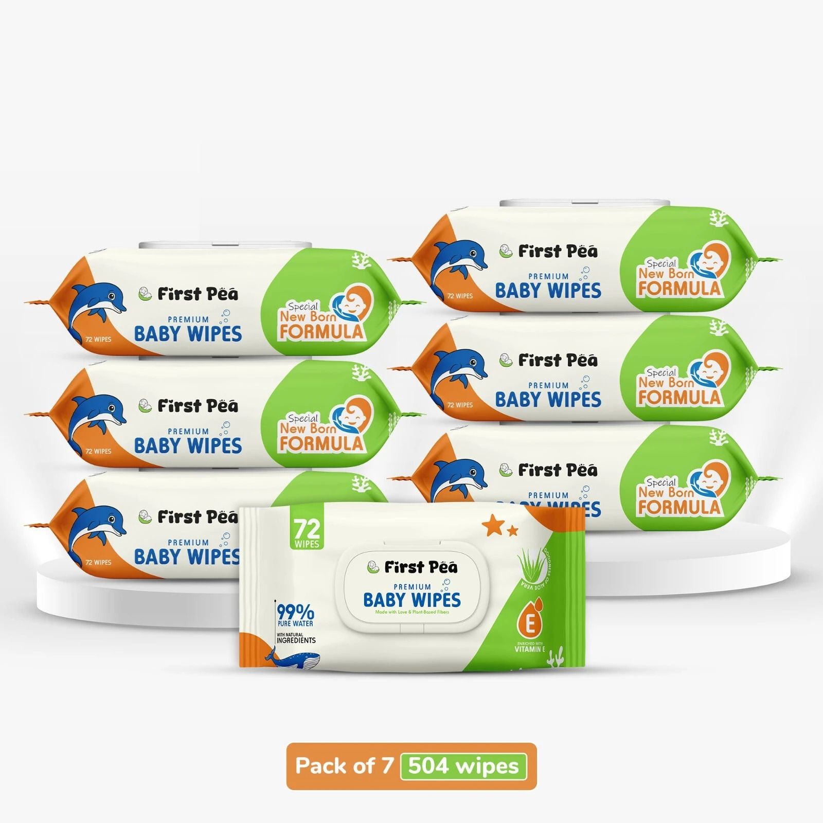 Soft Cleansing Baby Wipes with Aloe Vera & Vitamin E-image-33
