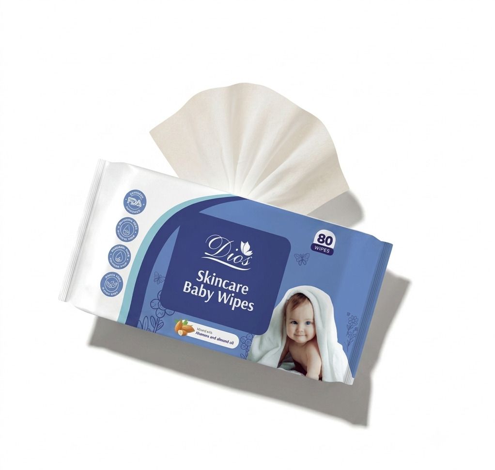 Skincare Baby Wipes Aloe Vera & Almond Oil-image-26
