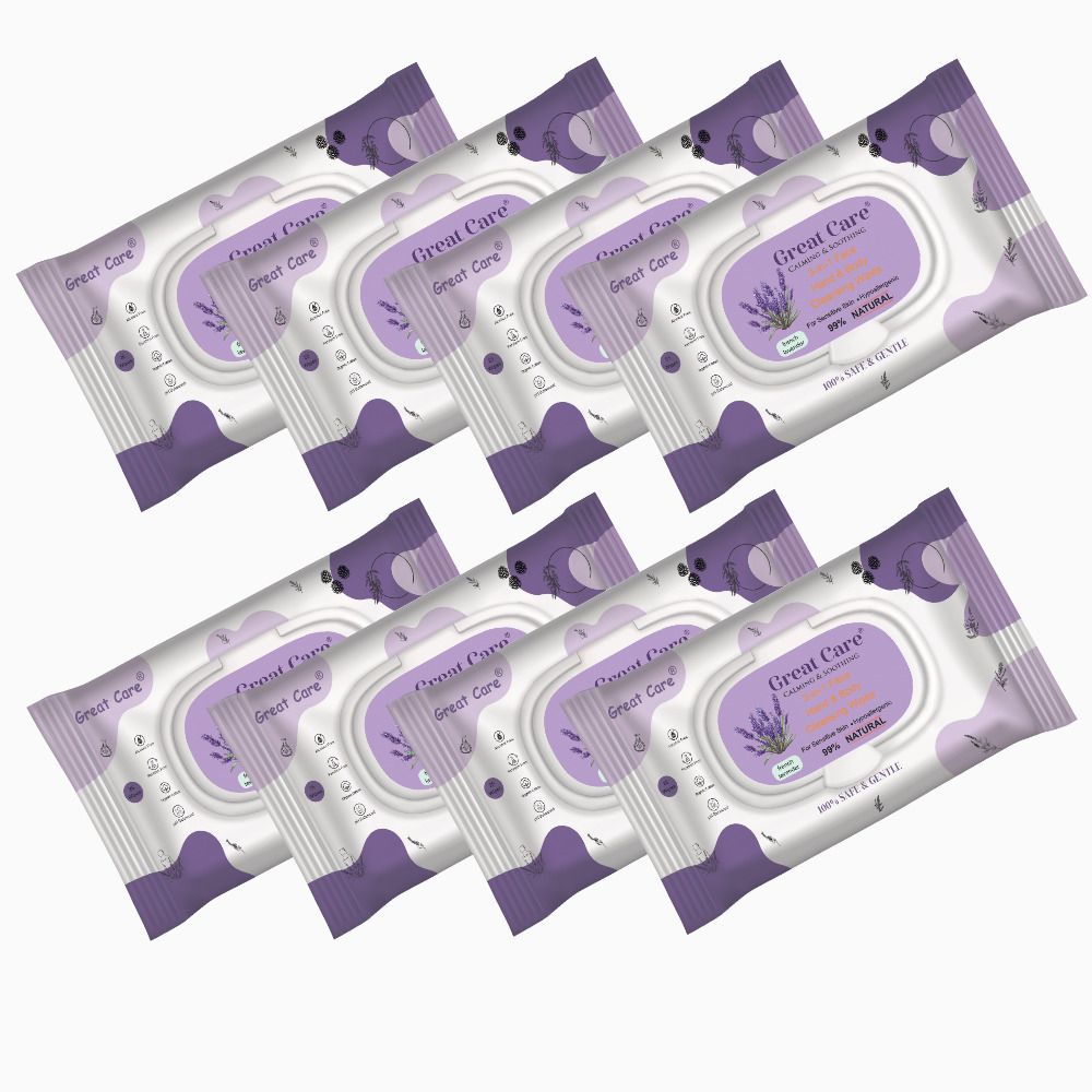 French Lavender Refreshing Facial Wet Wipes-200 pulls|Cooling Hydrating-image-4