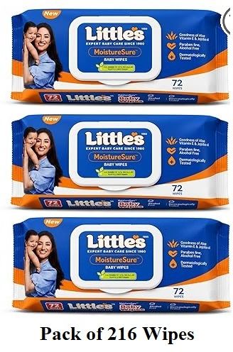 little's Baby MoistureSure Wipes With LID-picture-2