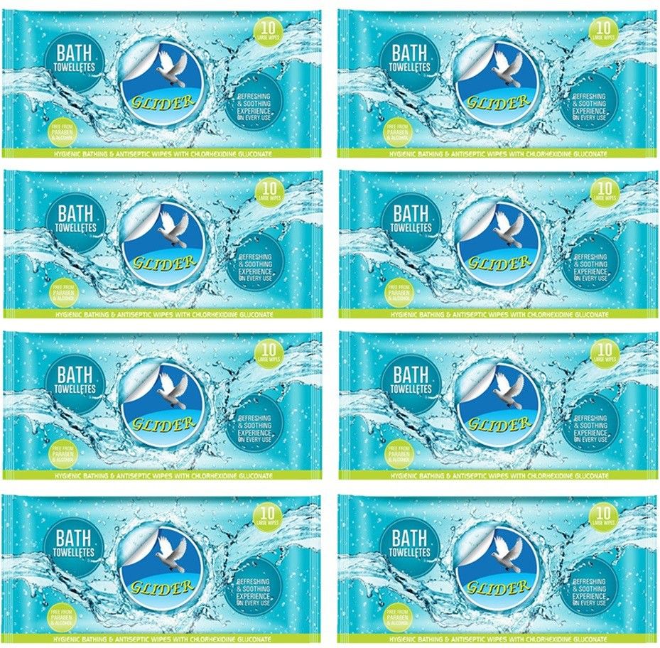 Aqua Bath Wipes| Body Cleansing Wipes | Aloe Vera & Vitamins | Cleanse & Protect