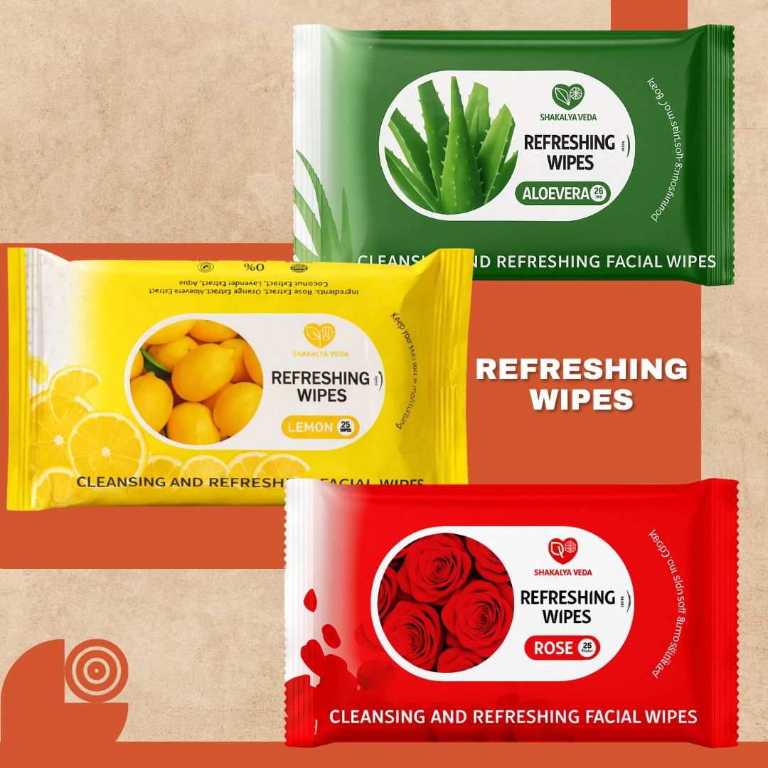 Refreshing Facial Wet Wipes Pack of 3 | Easy to Carry-image-47