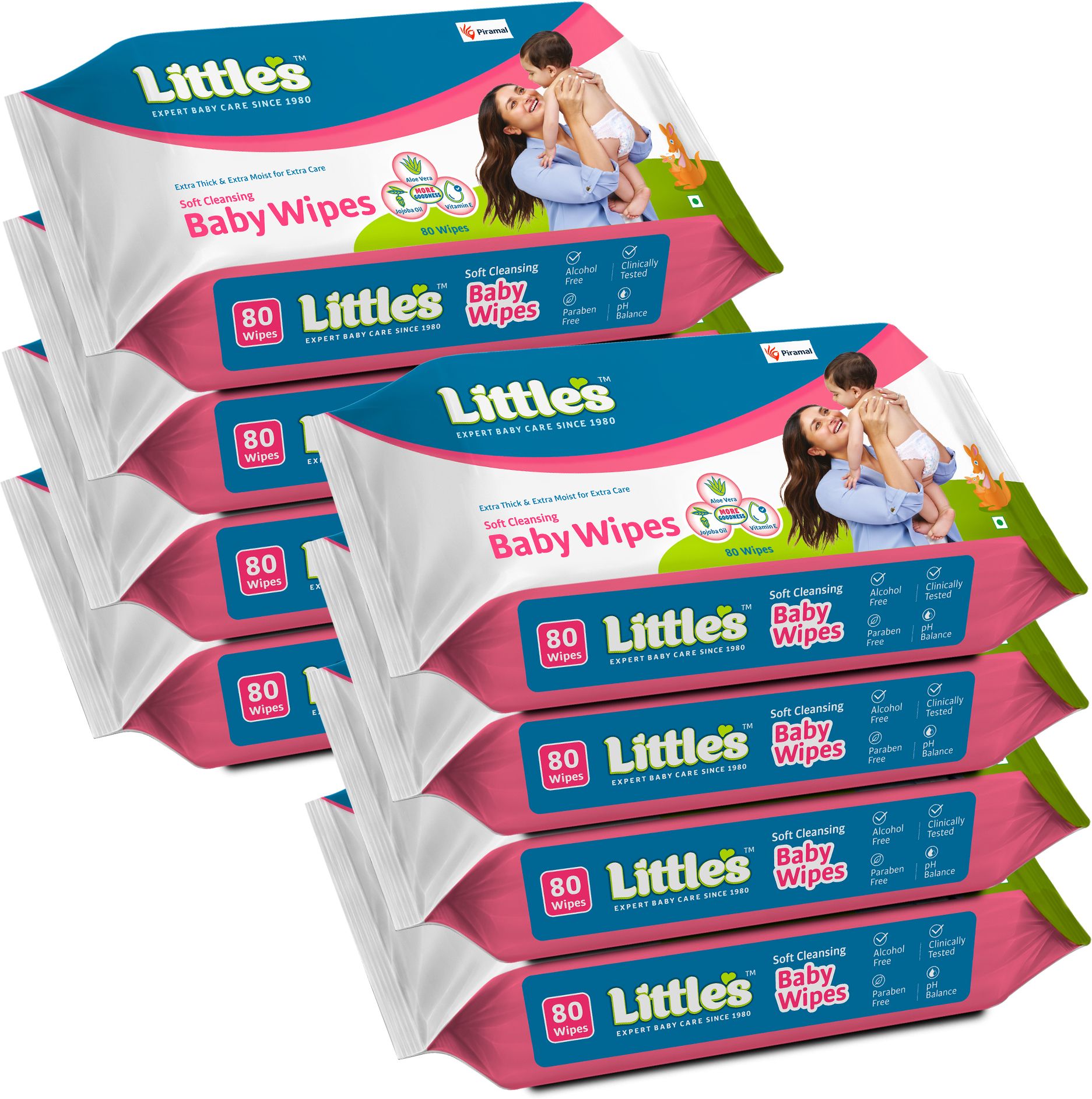 Soft Cleansing Baby Wipes with Aloe Vera, Jojoba Oil and Vitamin E-image-48
