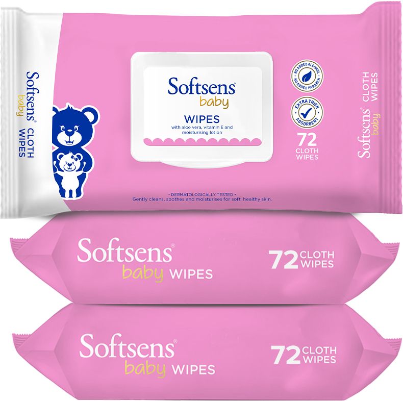 Baby Wipes With Aloe Vera & Moisturising Lotion