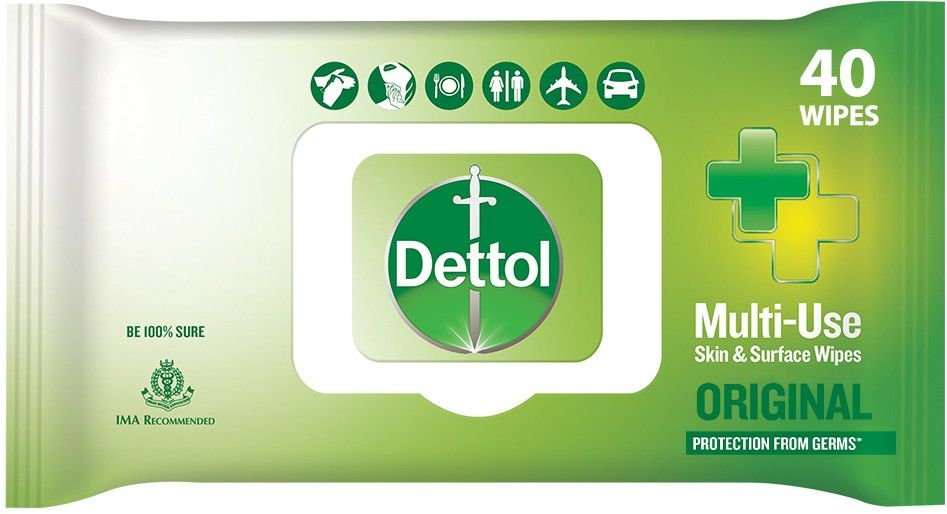 Germ care Wet Wipes|Soft on Skin|For Skin & Surfaces|Moisture Lock Lid