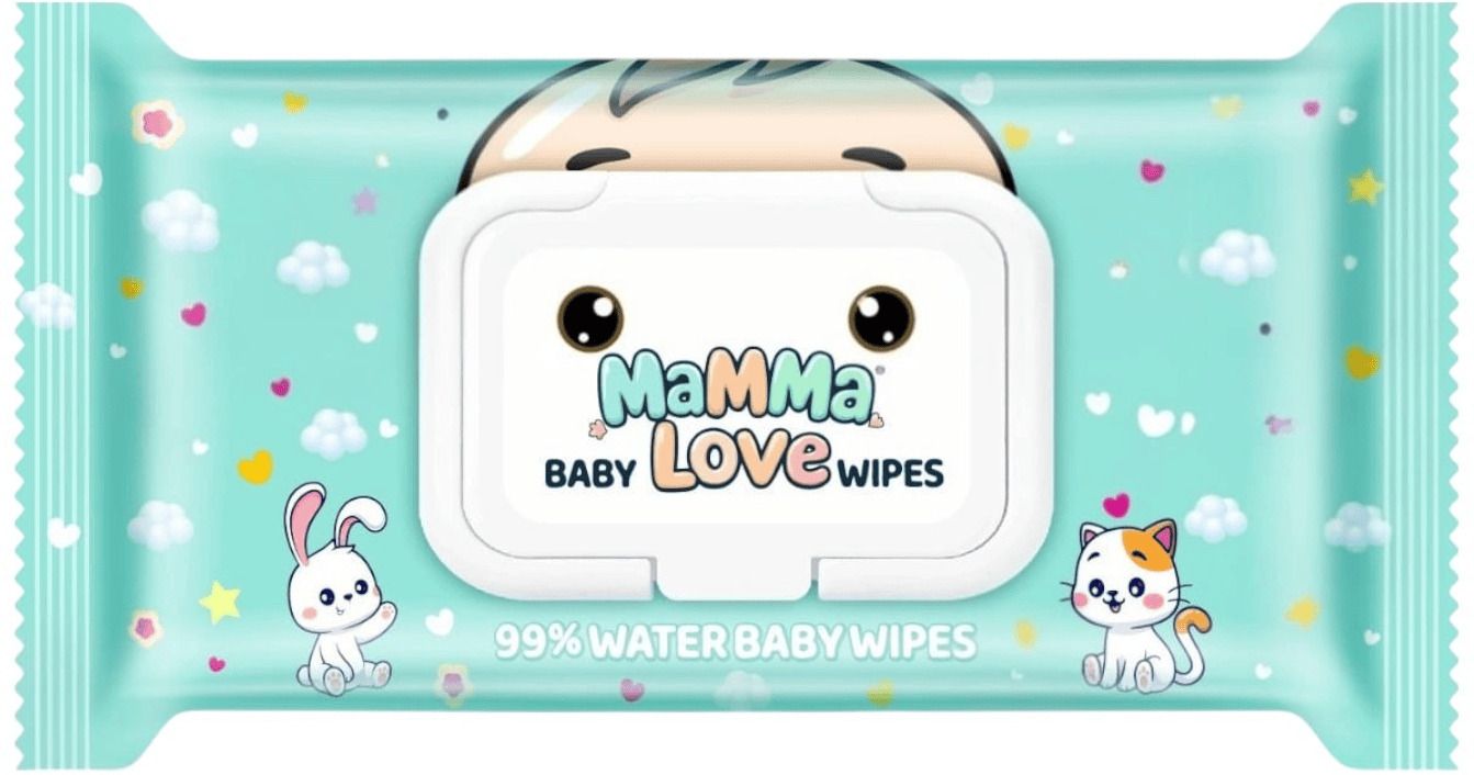 99% Pure Water Baby Wet Wipes with Lid | Pack of 11 | 72 pcs/pack |