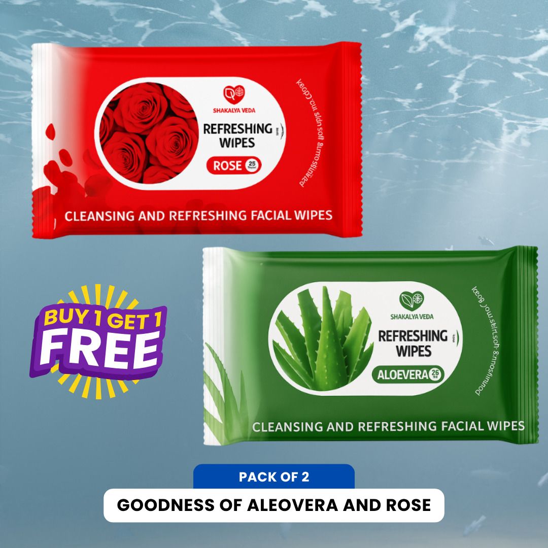 shakalyaveda Face Wipes for Oily Dry & Normal Skin Pack of 2-picture-18