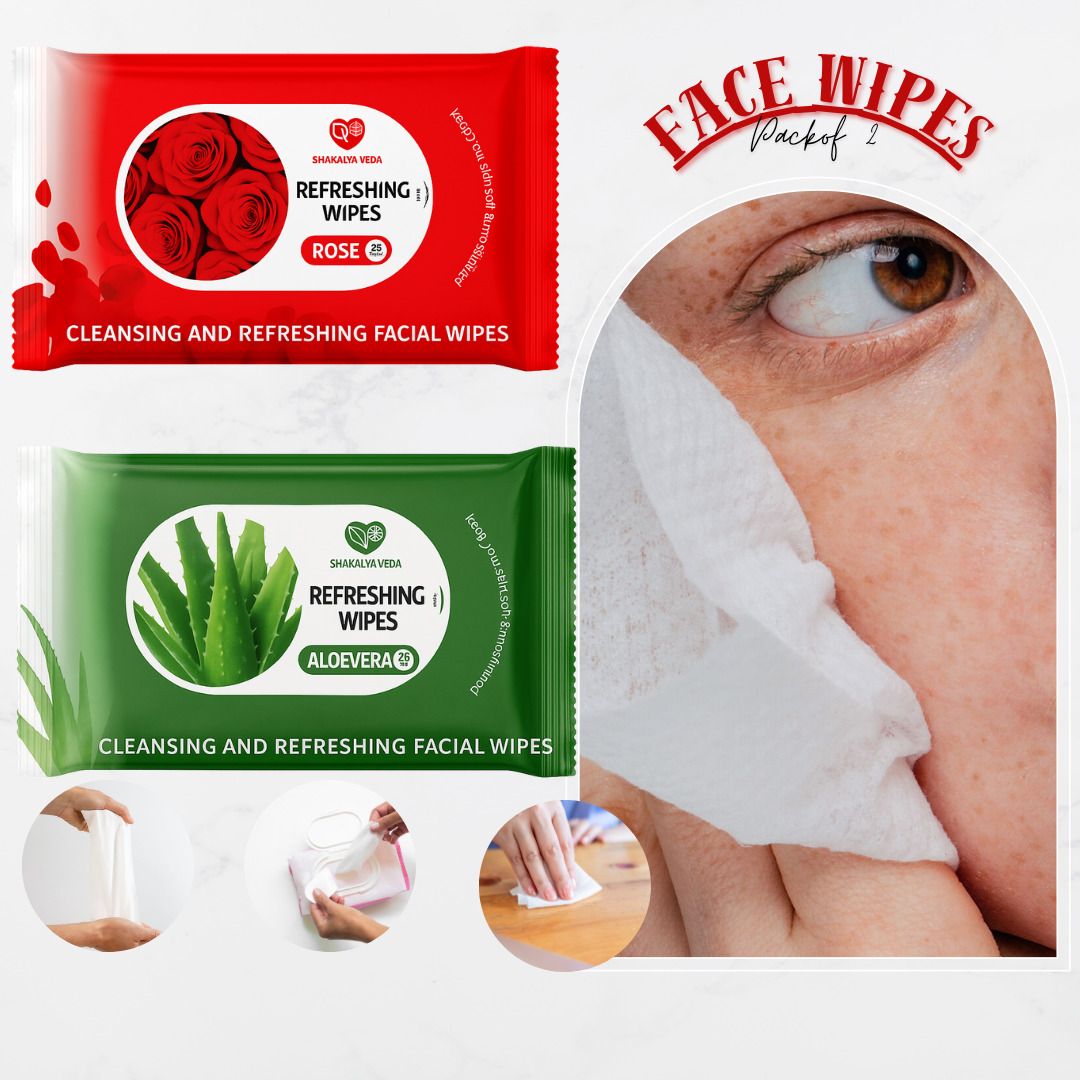 shakalyaveda Baby Wipes Soft Wet Wipes for Face & Skin Pack of 3-picture-24