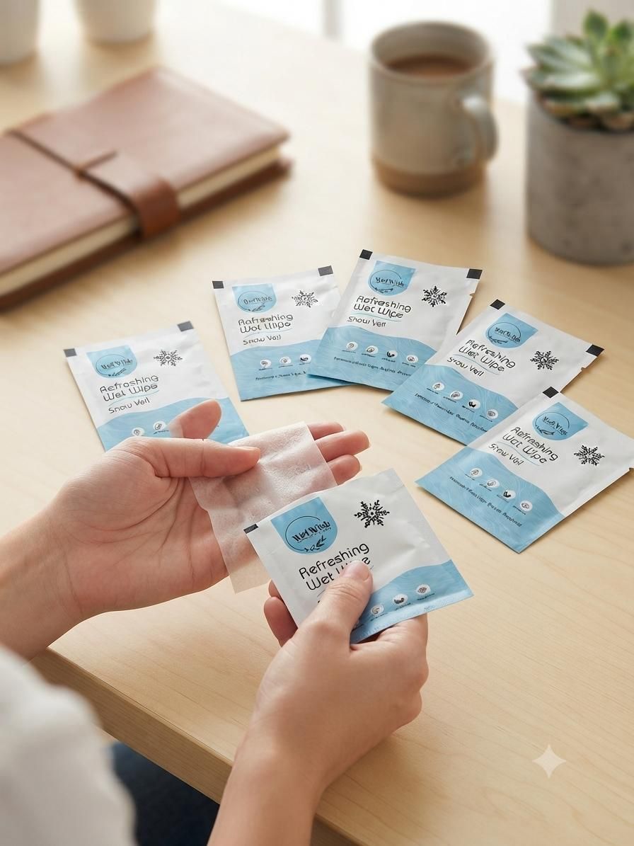 wetwisk Snow Veil Cleansing Wipes (Pack of 50)-picture-32