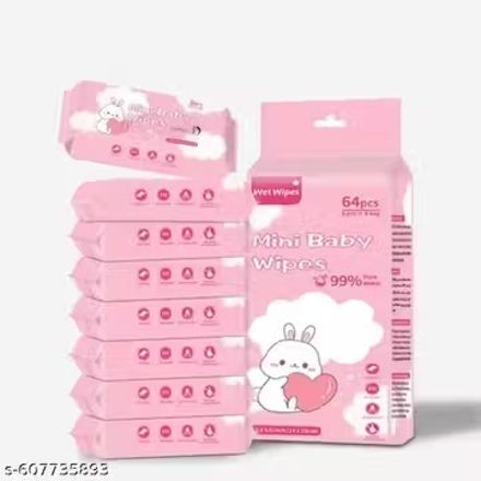 Little Snuggle 80 Baby Wipes-image-11