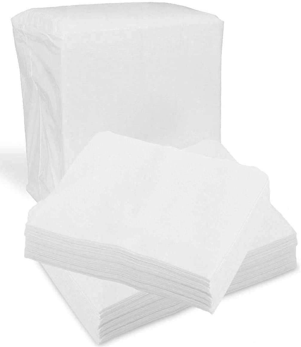 nyra Disposable Dry Wipes Ultra Soft Non-Woven Wipe 8x8Inches Cleansing Cloths(150)-picture-9