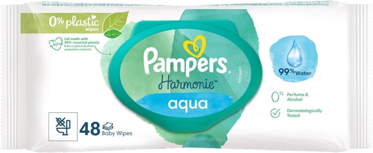 pampers Imported Harmonie Pure Water Wipes-picture-1