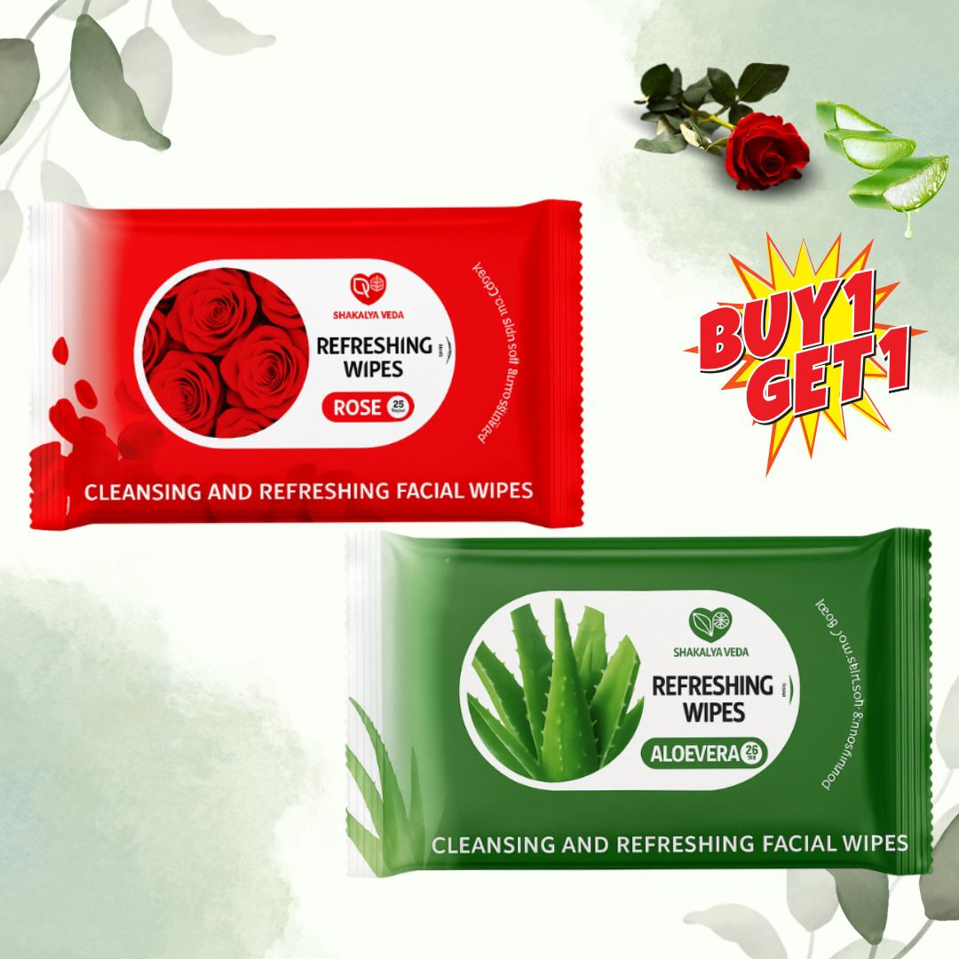 shakalyaveda Natural Aloe Comfort Clean Daily Use Face Wipes-picture-11