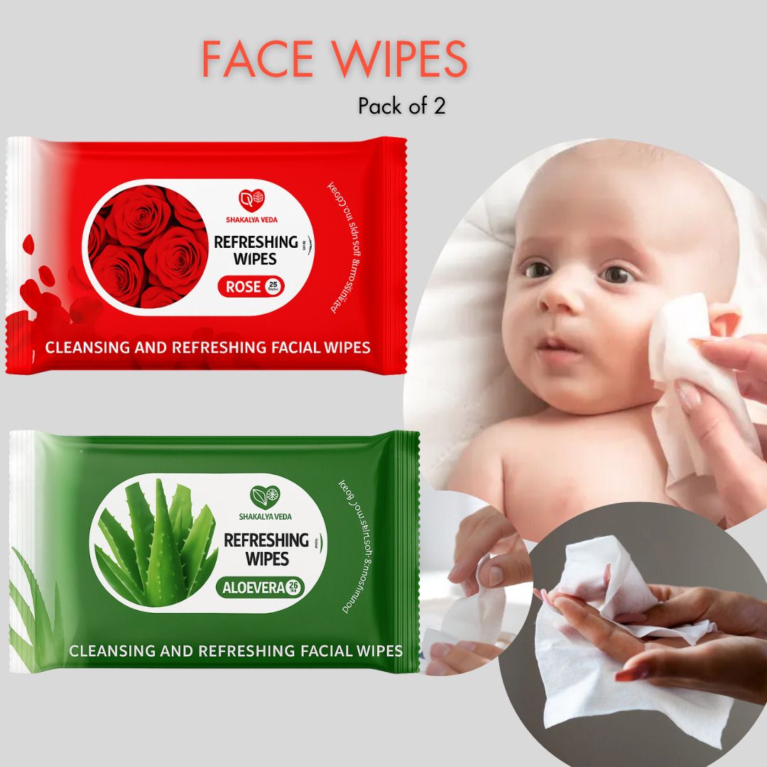 shakalyaveda Gentle Wet Wipes for Baby Face Hands & Body Pack of 3-picture-17