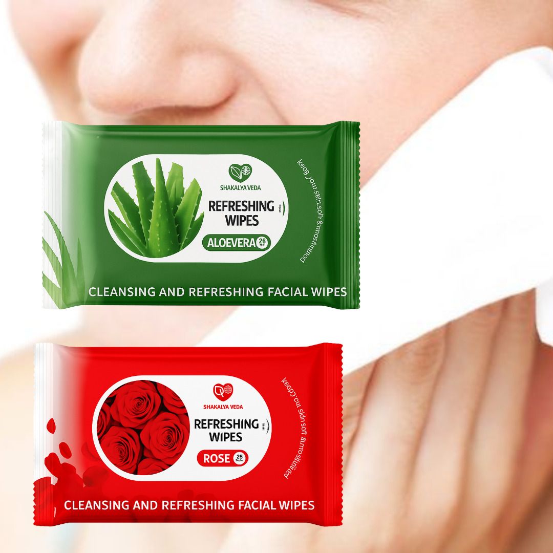 shakalyaveda Rose Aloe Face Tissue – Pack of 2-picture-34