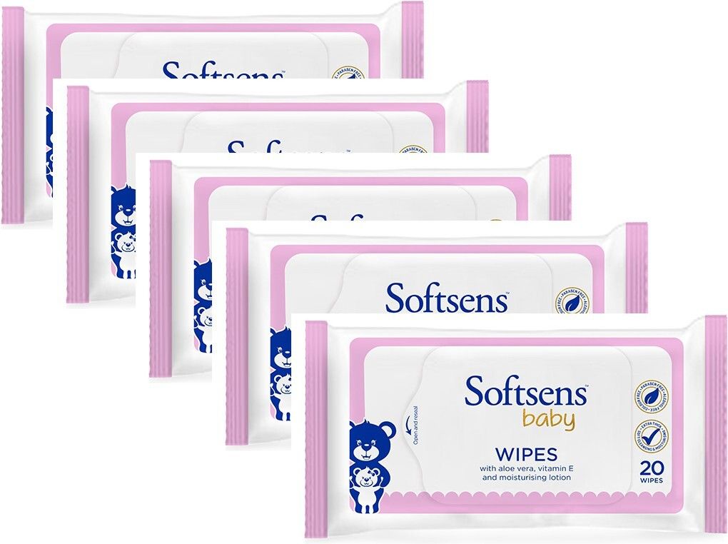 Baby Wipes (Pack of 20x5)-image-28