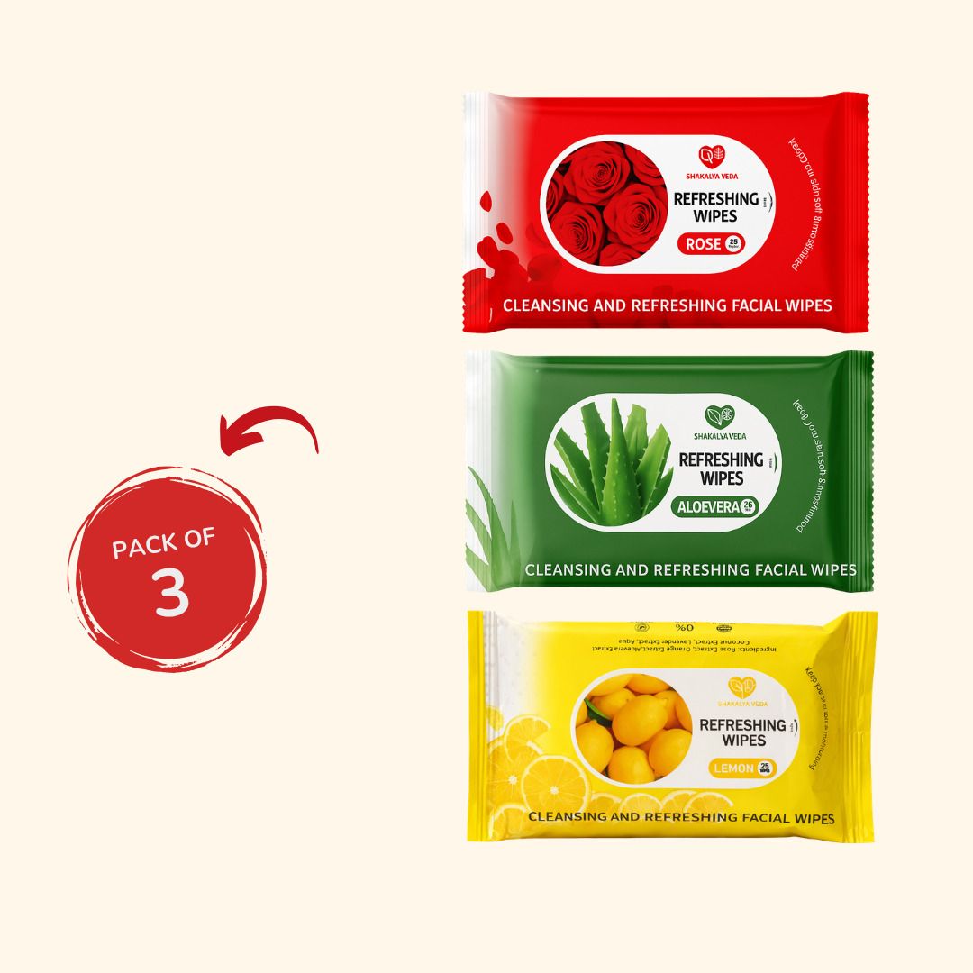shakalyaveda Rose Aloe Face Wipes for Baby-picture-33