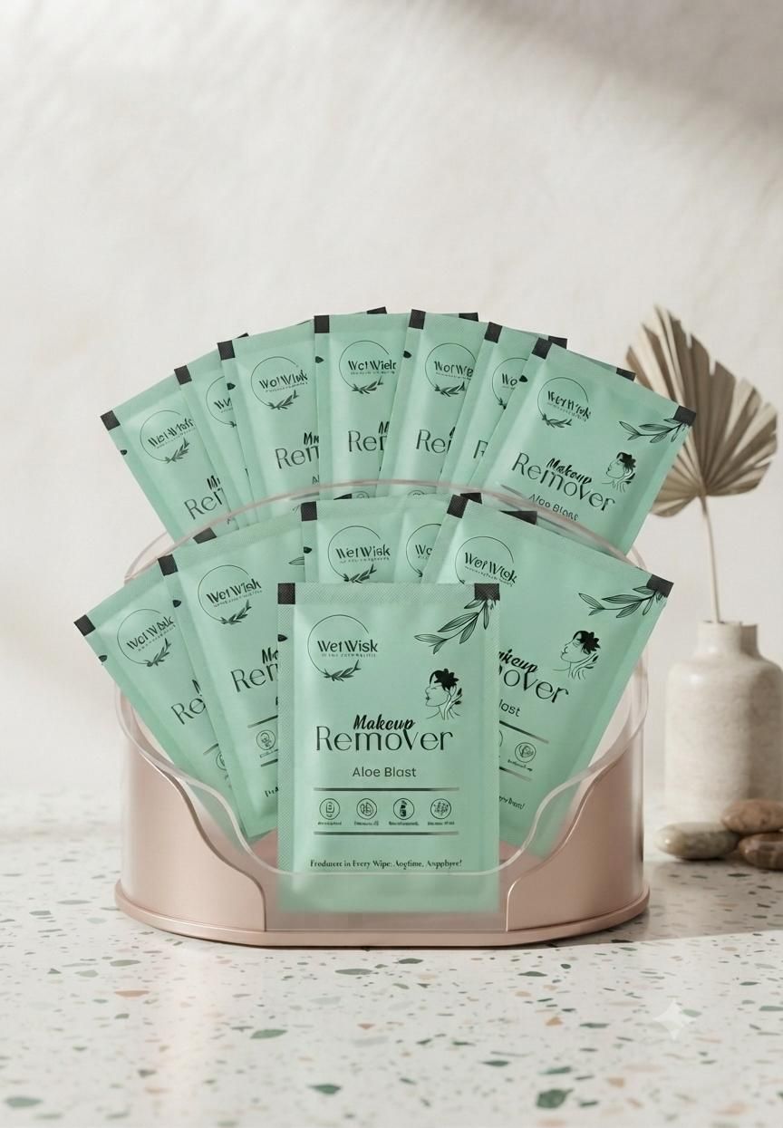 wetwisk Premium Makeup Remover Wipes by - Pack of 50-picture-12