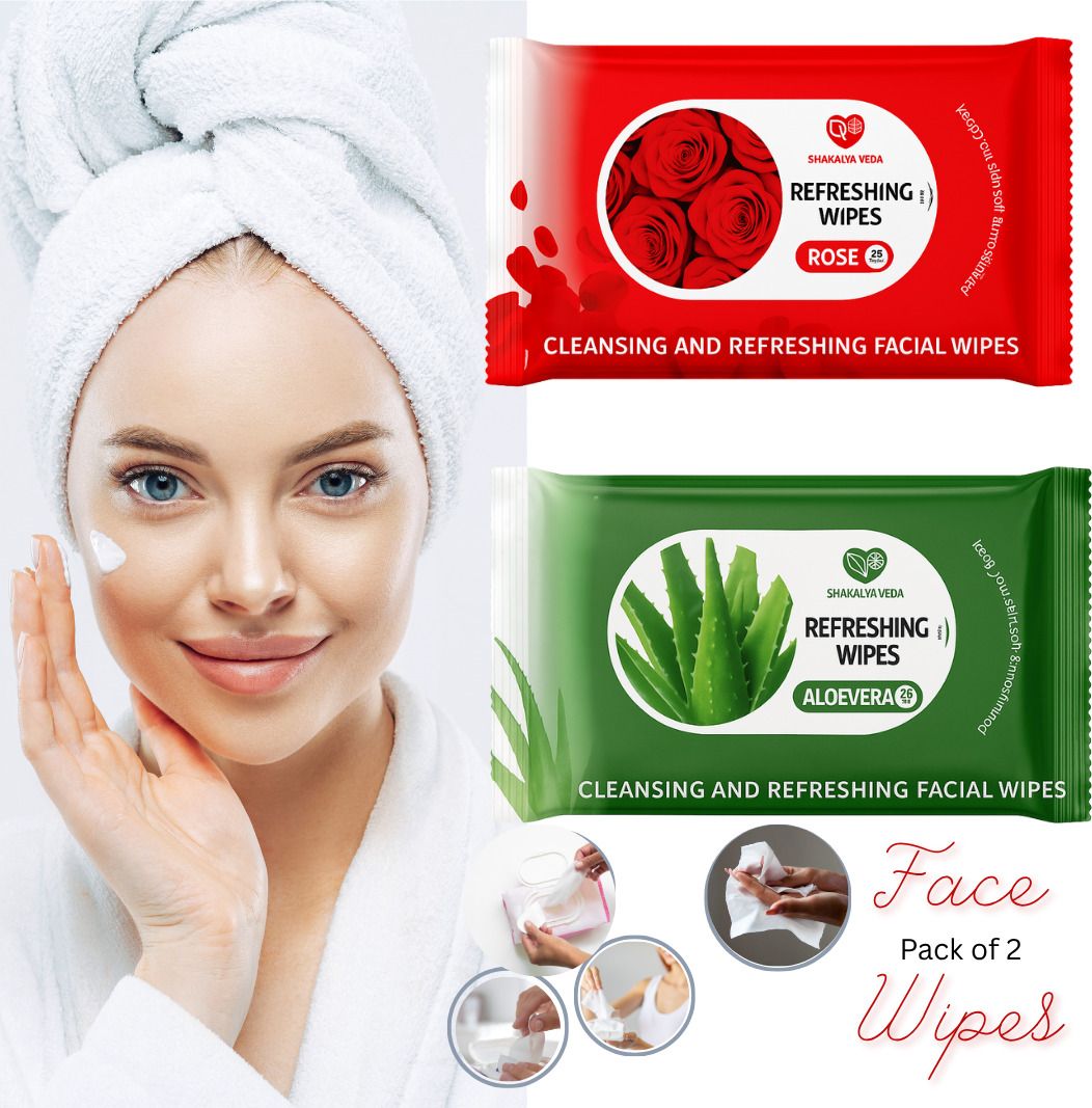 shakalyaveda Soft Baby Wipes Face Cleaning Wet Tissues Combo Pack-picture-16