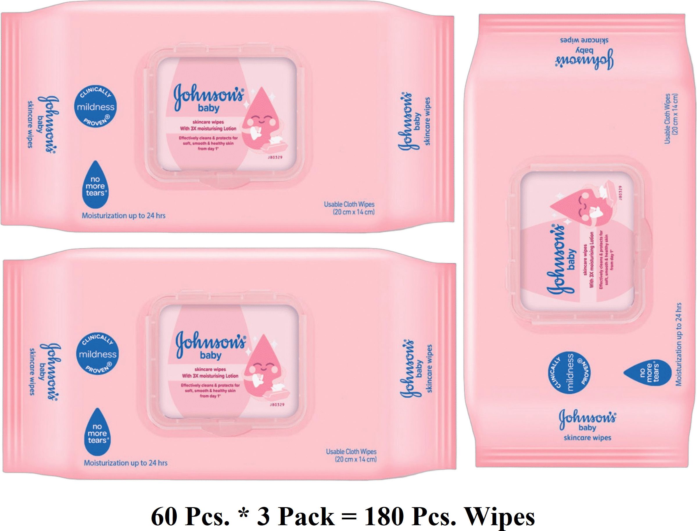 johnson's Baby Skincare Soft Moisturizing Wipes-picture-9