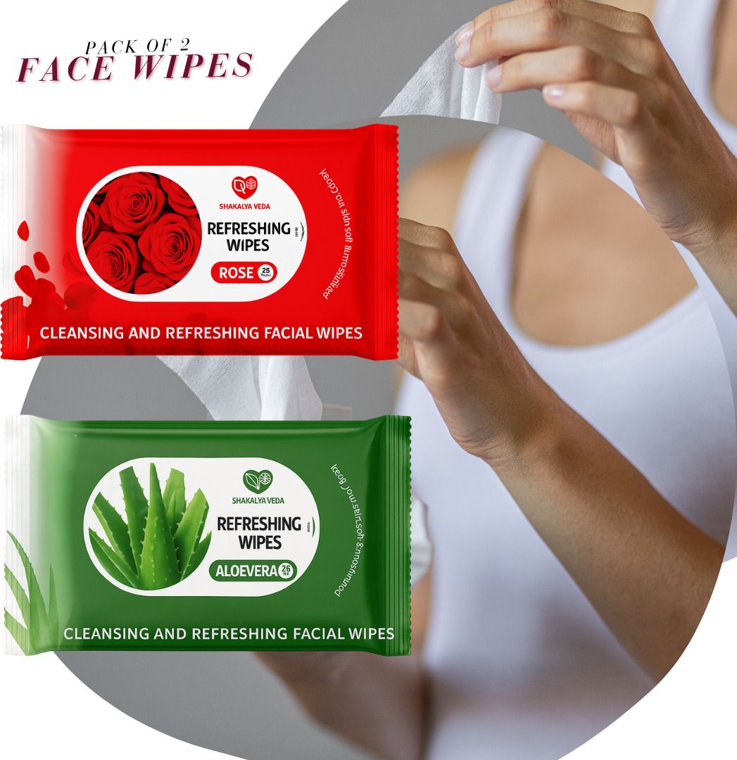 Face Wipes Baby Wet Tissue Soft Cleansing Wipes Combo Pack-image-9