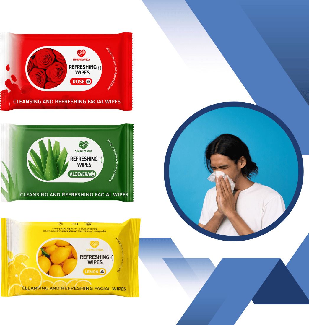 shakalyaveda All Day Fresh Face Wipes | Rose Aloe Vera Lemon | Pack of 3-picture-8