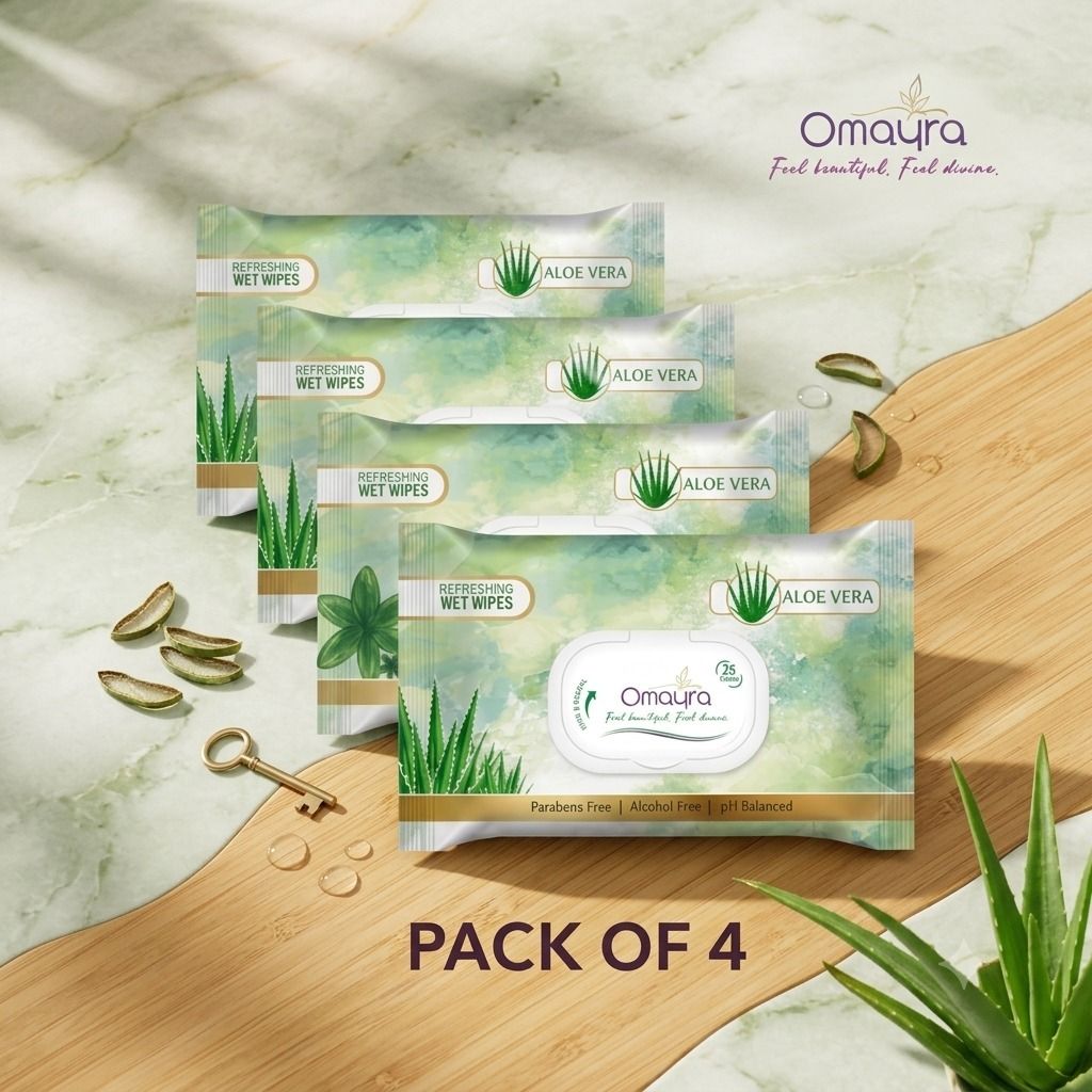 Refreshing face wipes/Aloe Vera/instead cooling & Freshness/Travel-image-12