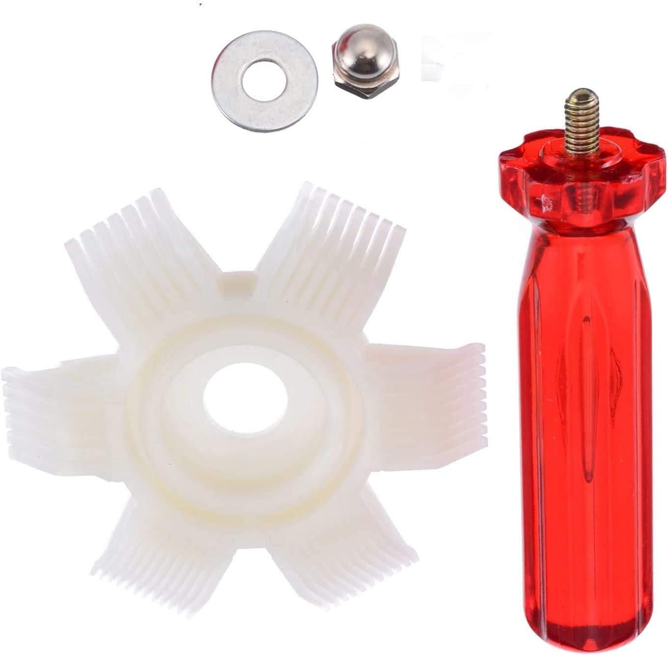 Car A/C Condenser Radiator Fin Straightener Comb Rake Cleaning Tool Handle Scratch Brush