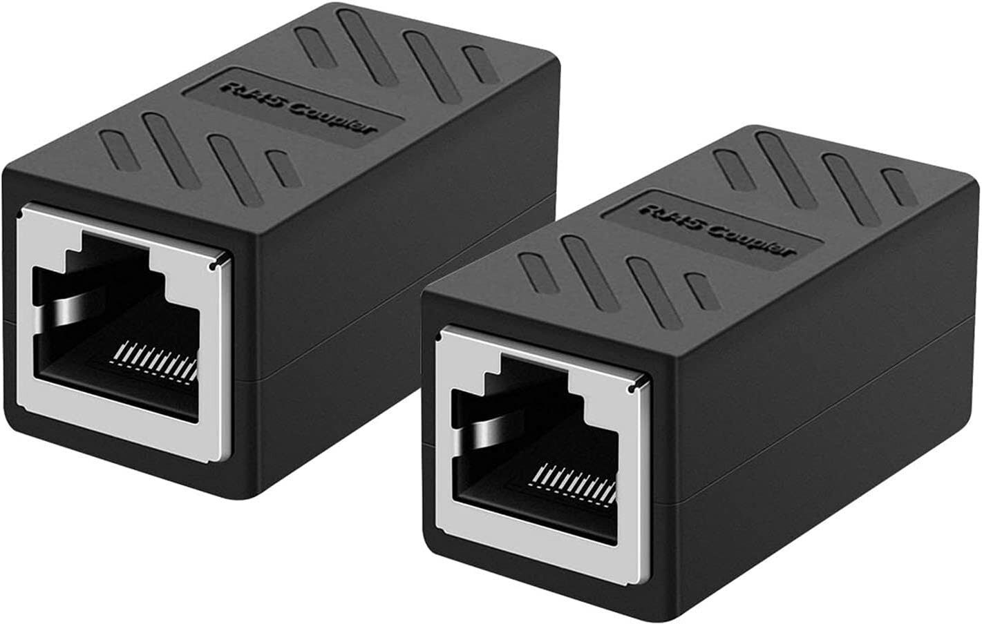 TAAPSEE 2Pcs RJ45 Jointer Coupler for Cat7/Cat6/Cat5e/cat5 Ethernet Extender Connector Lan Adapter-picture-37