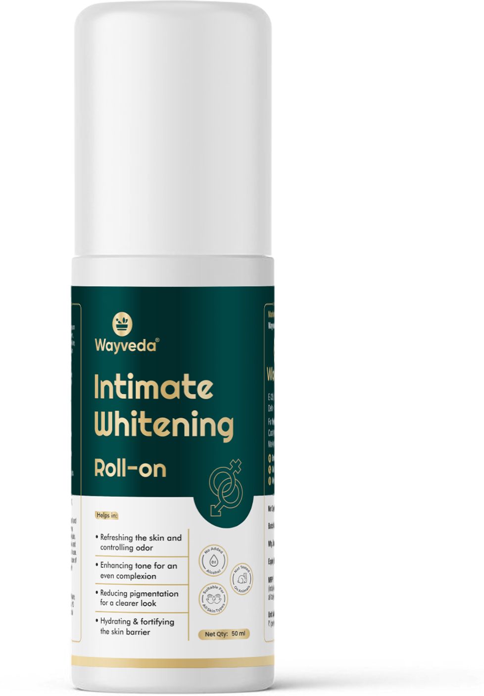 Whitening Roll-On | Skin Brightening & Freshness Deodorant Roll-on - For Women-image-6