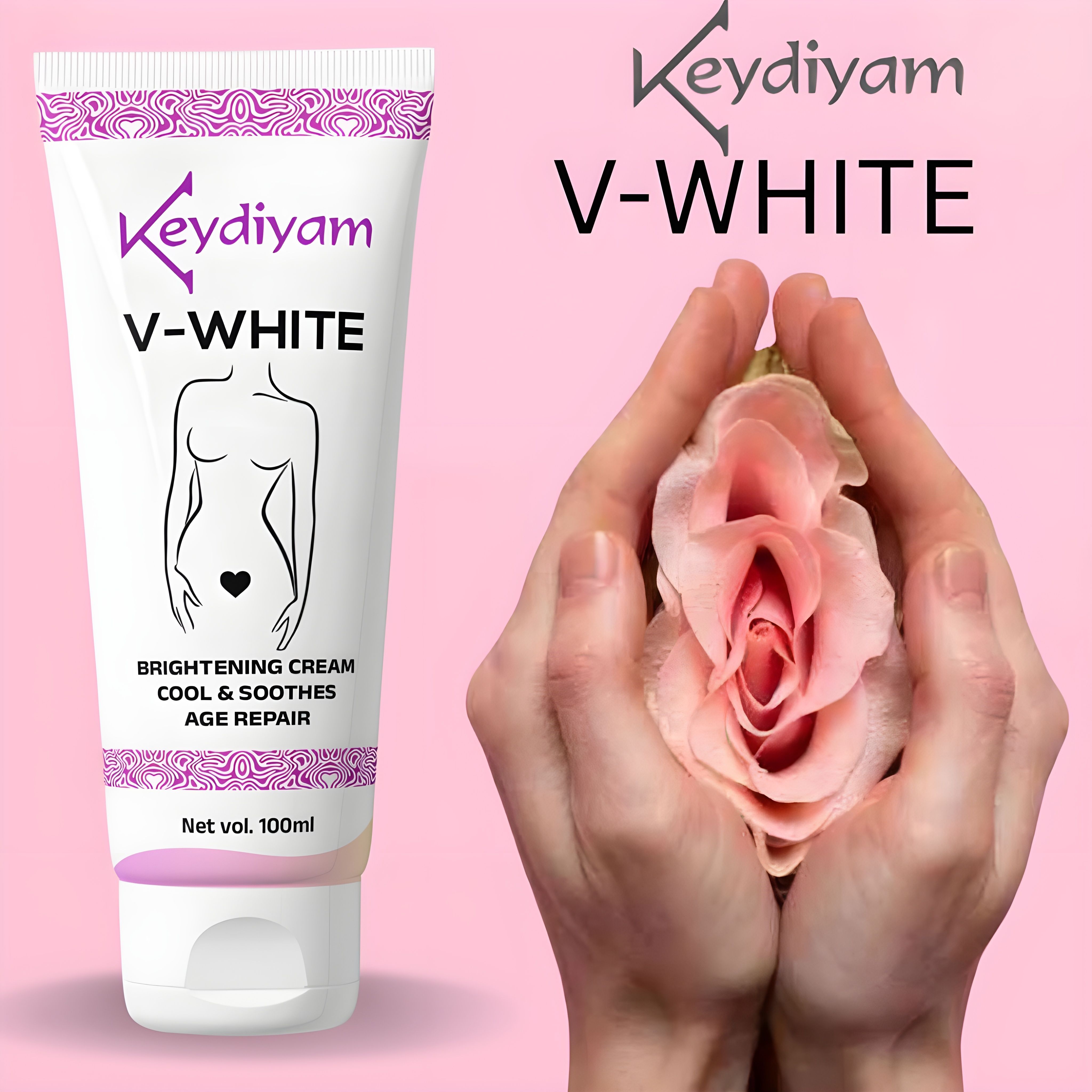 keydiyam V WHITE TUBE CREAM Intimate Cream-picture-37
