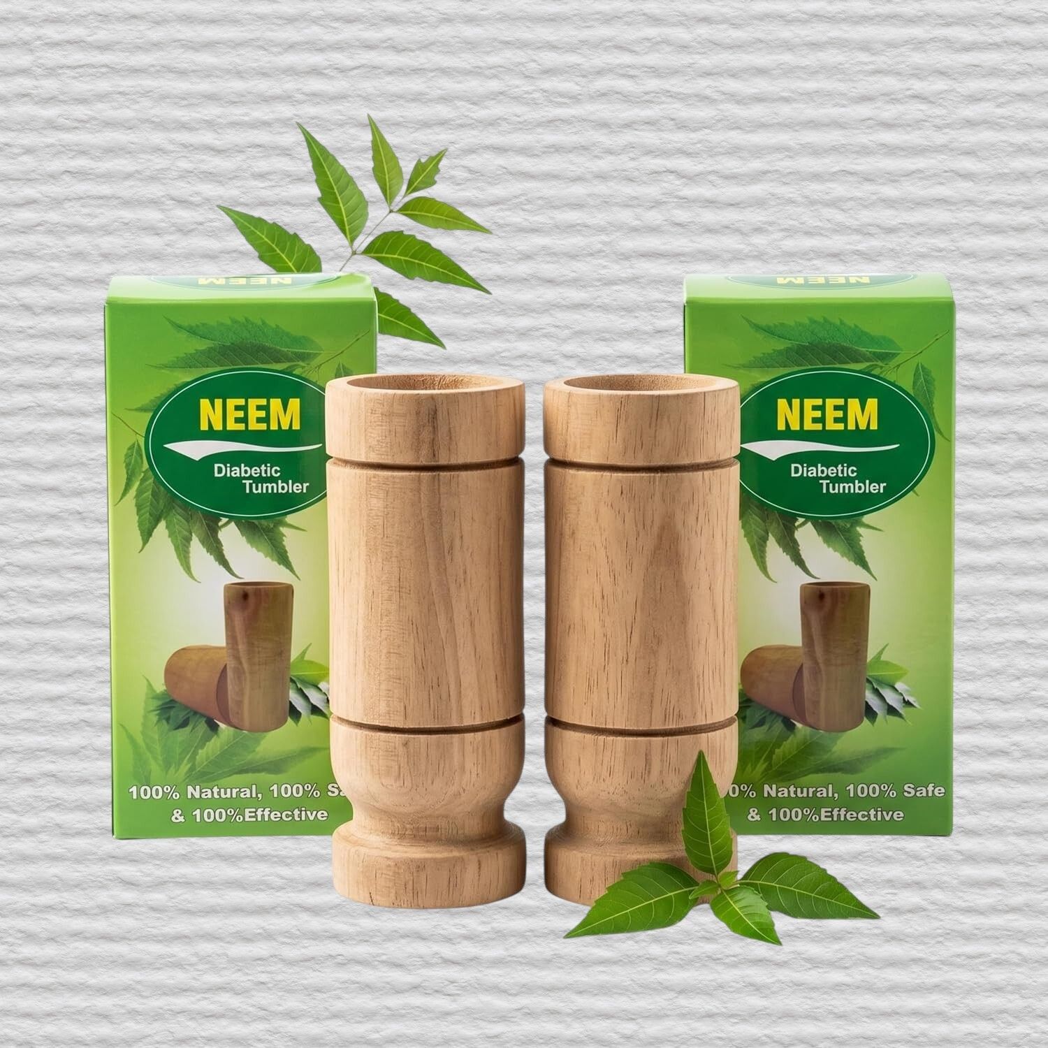 yavrixz Premium Neem Wooden Tumbler Natural Wood Water Drinking Glass 100 ml -LEMP160 Glass Water/Juice Glass-picture-8