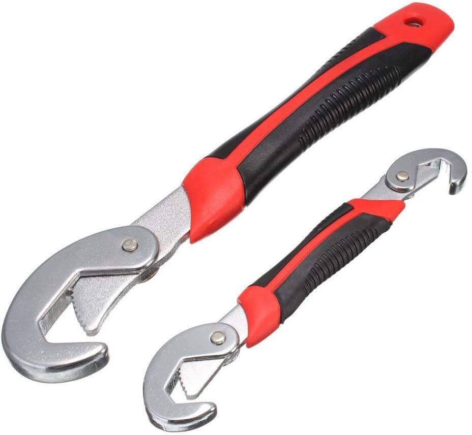 pinopa Snap N Grip Adjustable Socket Spanner Set for 9-32 mm Nuts & Bolts Double Sided Open End Wrench-picture-21