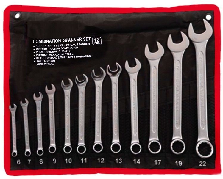 manvi Combination Spanner Set 6mm To 22 mm ,12-Piece Combination Spanner Set 6mm To 22 mm ,12-Piece Double Sided Combination Wrench-picture-21