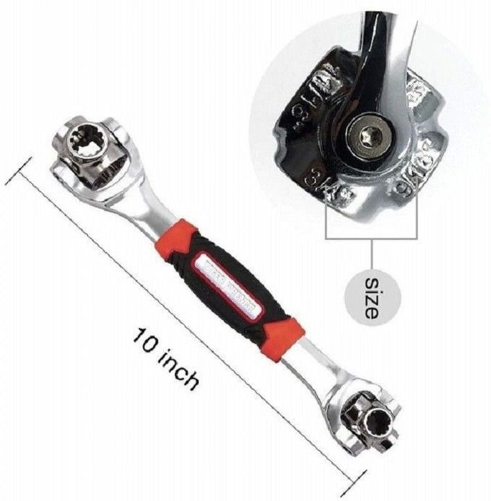 Wrench-Pana-Universal-O5 Universal Wrench – Heavy Duty Multi Purpose Hand Tool (Pana) Double Sided Socket Wrench-image-34